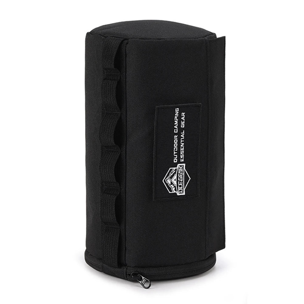 Tragbare wasserdichte Outdoor-Taschentuchbox aus Polyester - Hängender Serviettenhalter für Picknick, Camping und Wandern