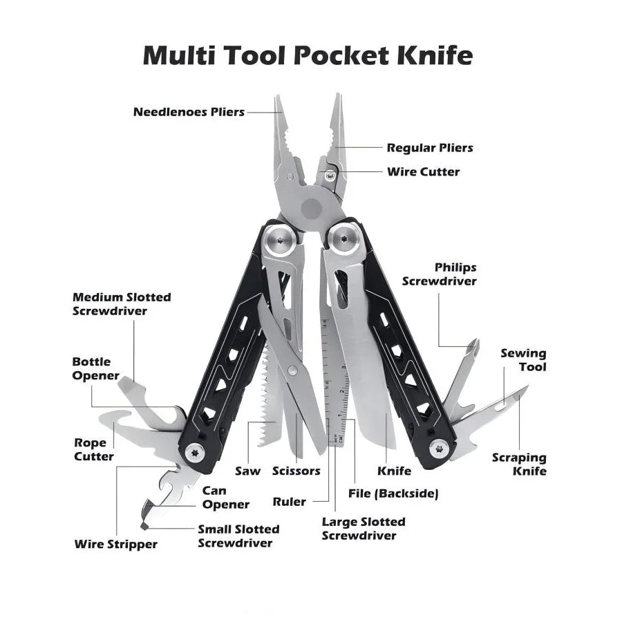 TrailTool X28 Multitool Zange
