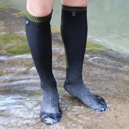 Knielange Wasserdichte Outdoor-Socken – Für Harte Wetterbedingungen Gemacht