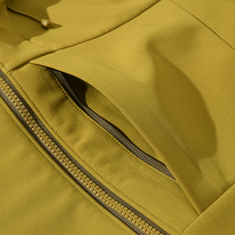 Wanderjacke mit Fleece-Innenfutter – Wasserdicht & Bequem