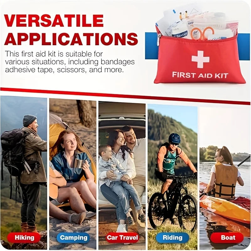 Outdoor Erste-Hilfe-Set (12-teilig) – Kompakt & Zuverlässig