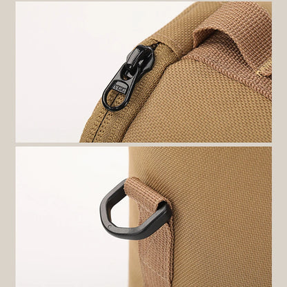 Tragbare wasserdichte Outdoor-Taschentuchbox aus Polyester - Hängender Serviettenhalter für Picknick, Camping und Wandern