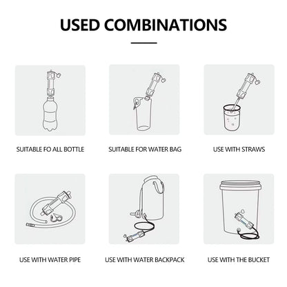 Wasserfilter-Strohhalm "TrekStraw" – Ultraleicht & Hochleistungsfähig