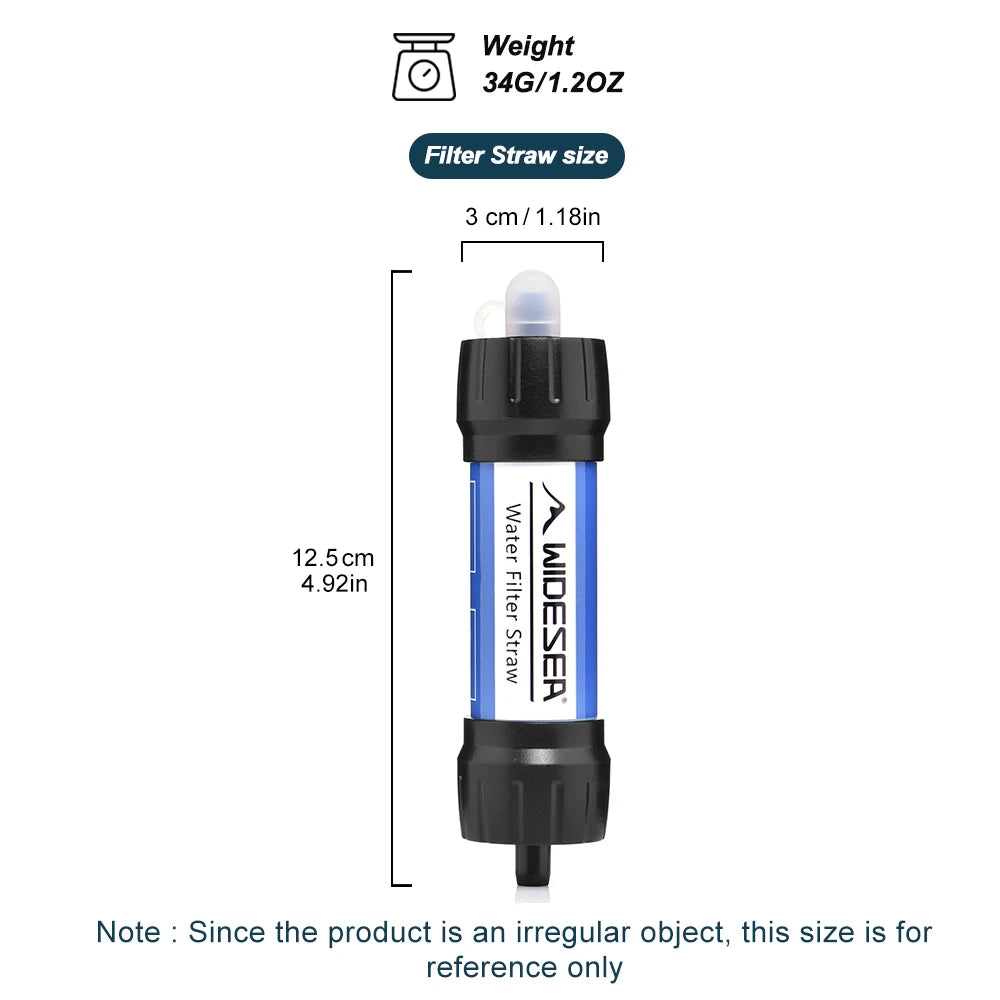 Wasserfilter-Strohhalm "TrekStraw" – Ultraleicht & Hochleistungsfähig