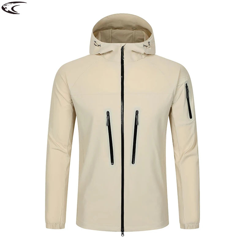 Unisex Wanderjacke – Ultraleicht, Wasserdicht & Sonnenschutz für jedes Abenteuer