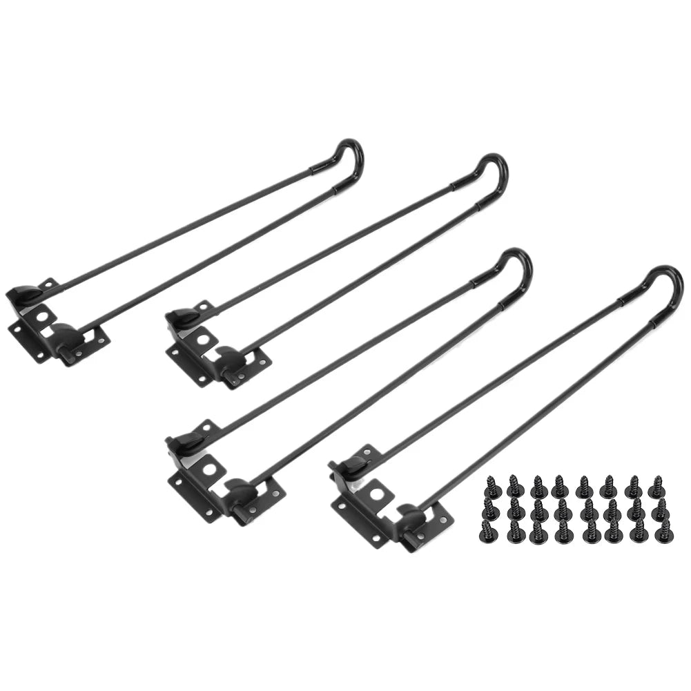 KlappBein Set FlexiStark – Faltbare Tischbeine für DIY-Tische & Campingmöbel (32 cm / 42 cm)