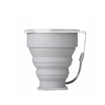 Faltbarer 200ml Silikon-Becher – Dein Outdoor-Must-Have!