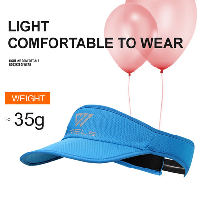 AeroFit Visor – Ultraleichte Sportkappe ohne Oberteil für Trailrunning & Wandern