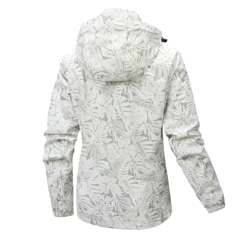 CASKYTE Damen Outdoor Windjacke – Atmungsaktiv & Wasserdicht