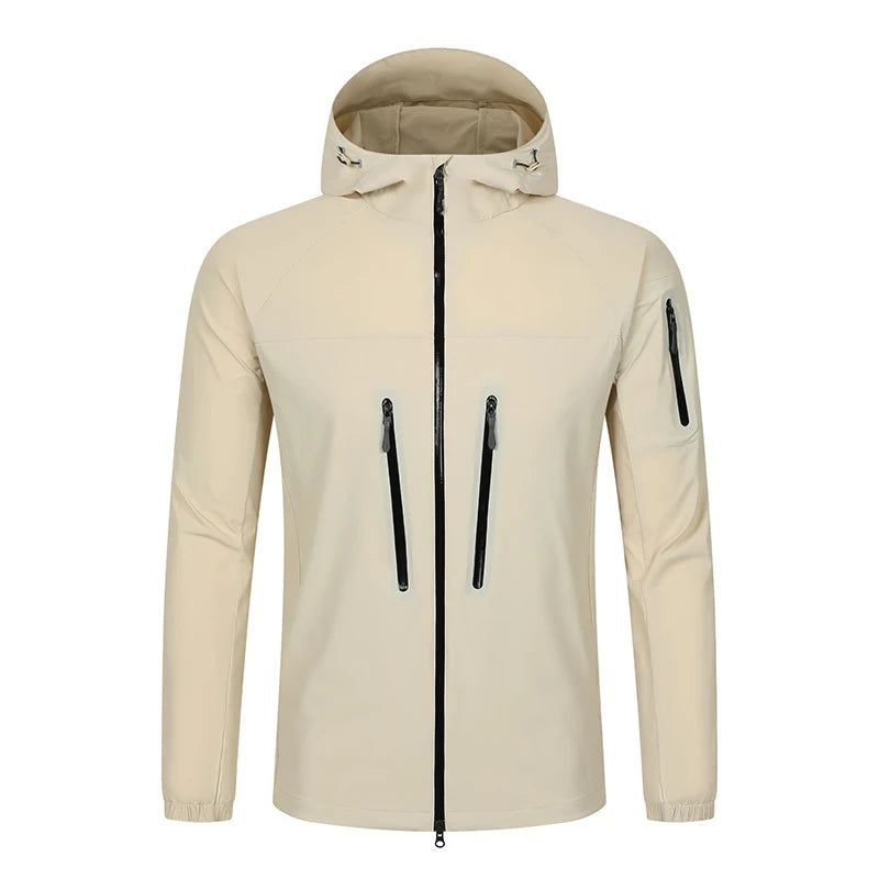 Unisex Wanderjacke – Ultraleicht, Wasserdicht & Sonnenschutz für jedes Abenteuer