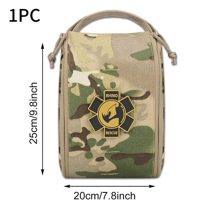 Rhino Rescue Tactical Erste-Hilfe-Set IFAK-002M – Outdoor Notfalltasche mit MOLLE-System