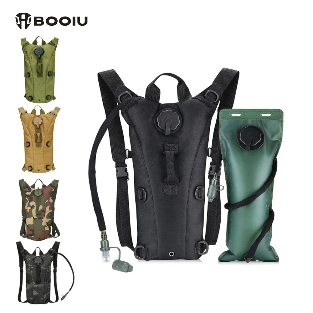 AbenteuerDurst – Leichter Trinkrucksack mit 3L Trinkblase & Rückenfach