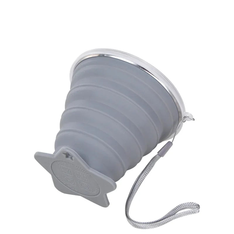 Faltbarer Silikon-Trinkbecher 270ml – Bunt, praktisch & immer dabei