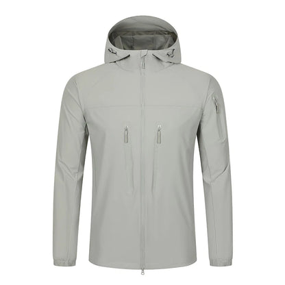 Unisex Wanderjacke – Ultraleicht, Wasserdicht & Sonnenschutz für jedes Abenteuer