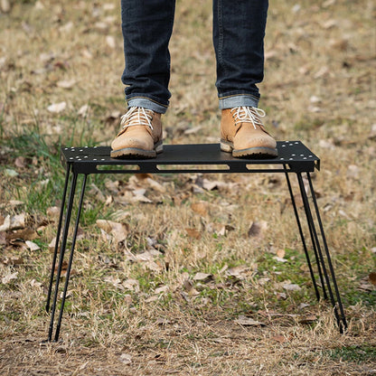 KlappBein Set FlexiStark – Faltbare Tischbeine für DIY-Tische & Campingmöbel (32 cm / 42 cm)